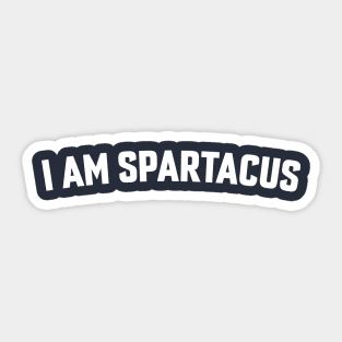 SPARTACUS Sticker